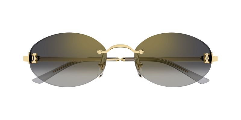 Lunettes de soleil Cartier CT0592S vues de face