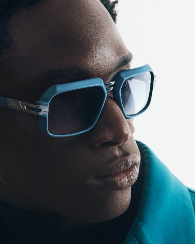 Lunettes de soleil Cazal Mod. 6004/3 à monture bleue